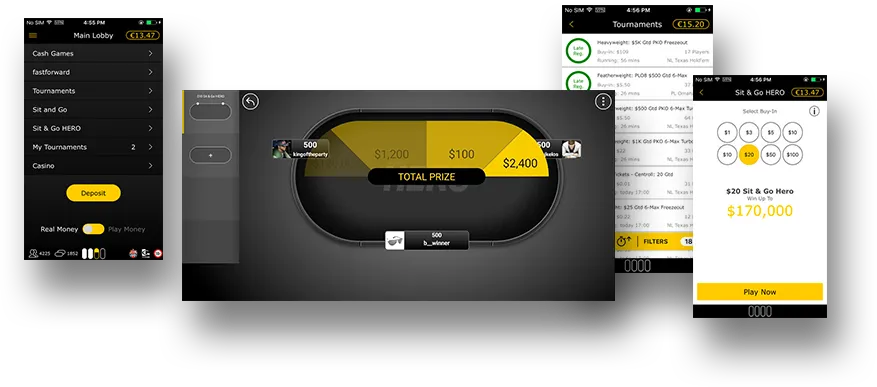 Sala de poker Bwin software