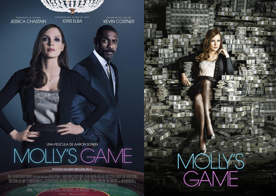 Póker en el cine: Reseña de la película "El juego de Molly"