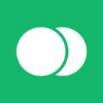 Logotipo de Basepoker: icono circular verde