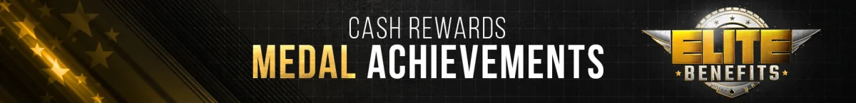 Programa de recompensas Elite Benefits de ACR Poker y Medal Achievements.