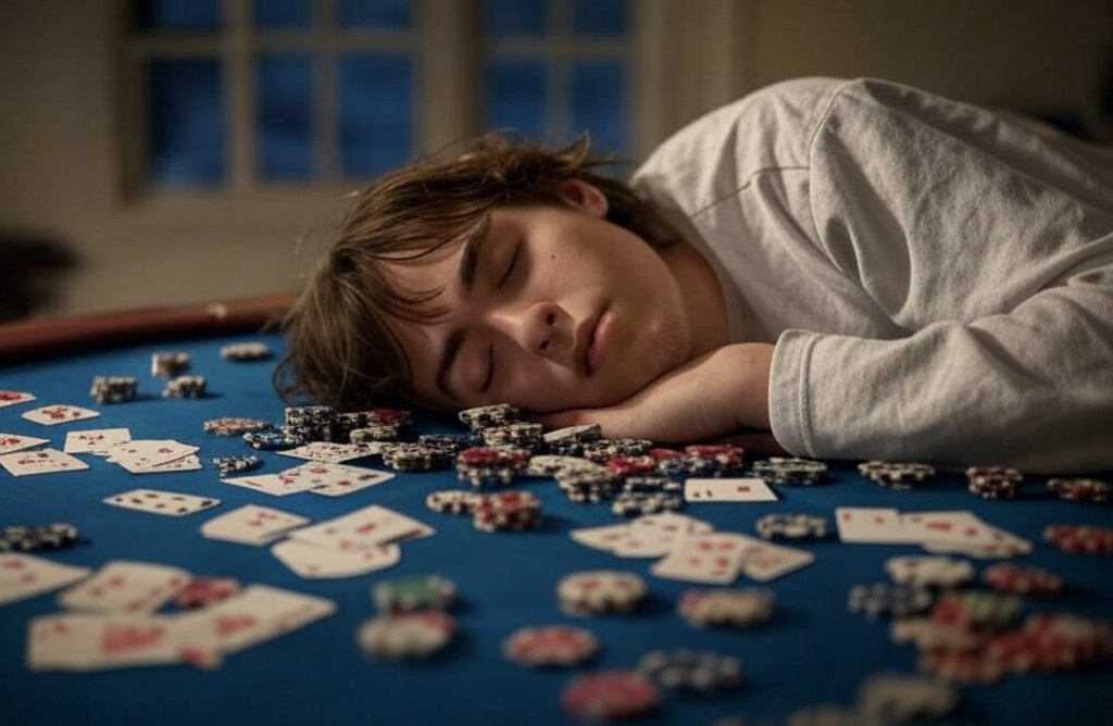 ¿Por qué es importante dormir 8 horas “antes” de una partida de póker?