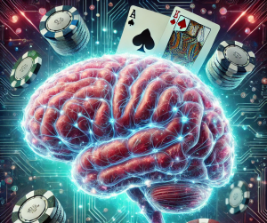 ¿Qué funciones realiza la corteza prefrontal al jugar póker?